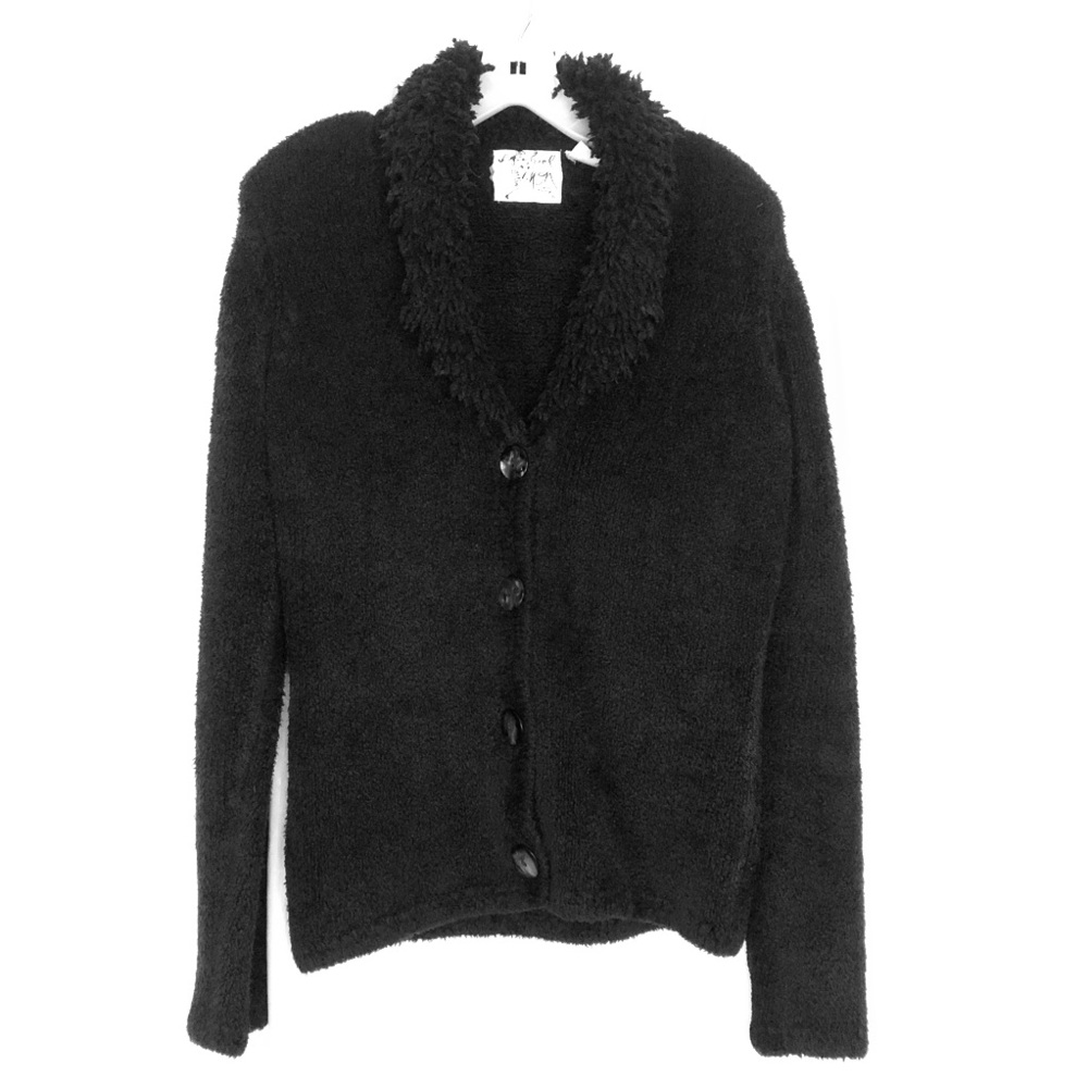 Michael Simon NY Vintage Sweater, black, Small